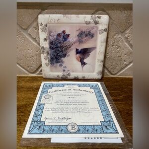 Love Lena Liu decorative plate